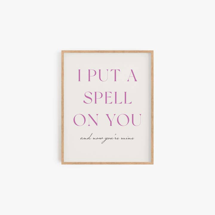 Blú Rose - Wholesale Art Print - Put A Spell On You Halloween Art Print4