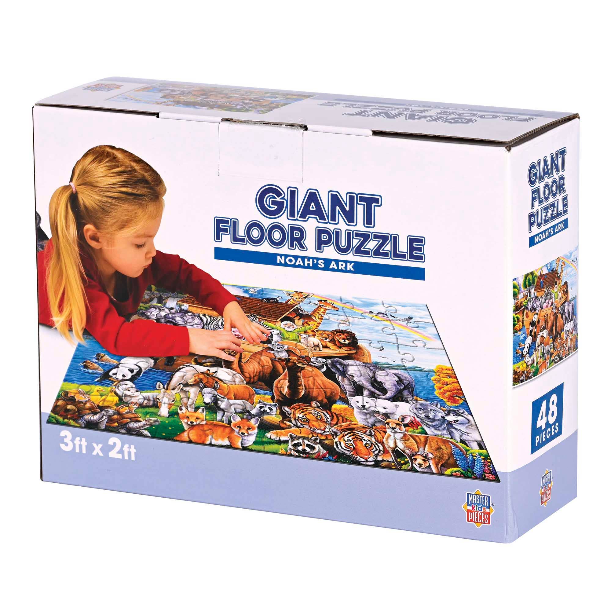 Dicksons - Vente Puzzle – enfant - Puzzle géant au sol 48 pièces - L’arche de Noé1