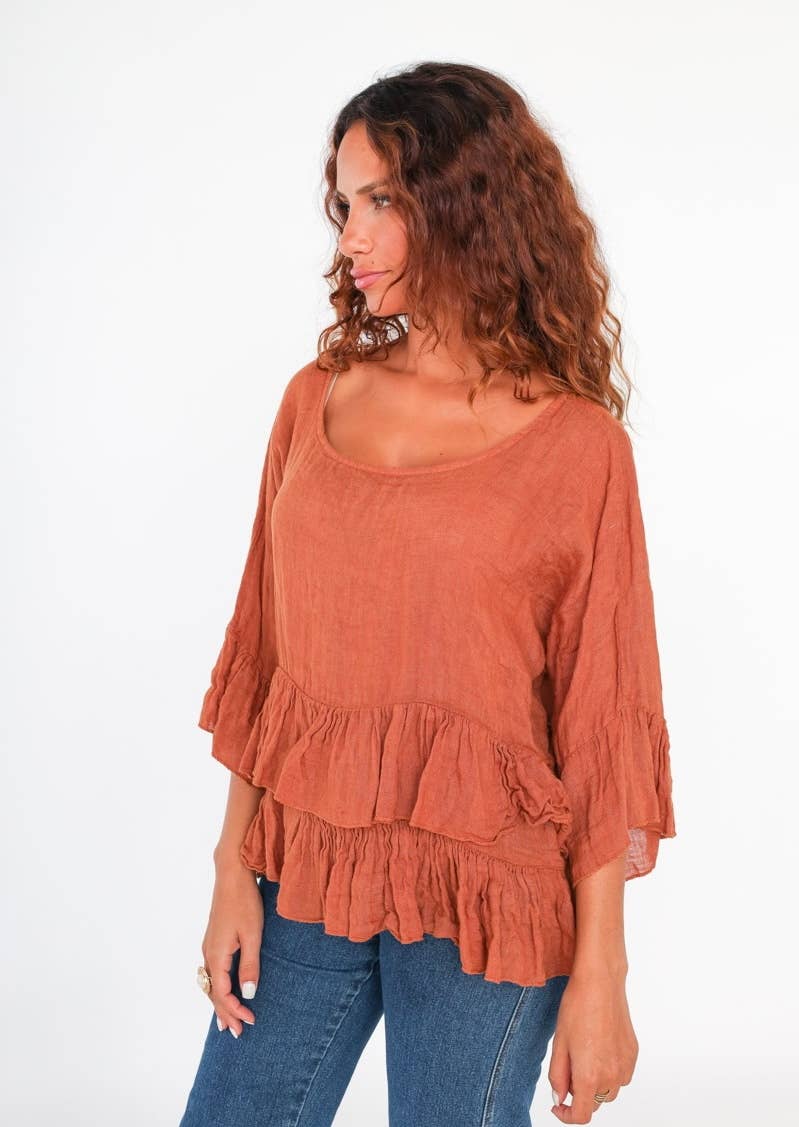 LINEN & COTTON HOUSE – Engroshandel Tunika - Dame – LINNED TUNIKA 327916