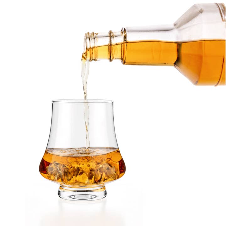 TEALYRA / LUXBE - Wholesale Cocktail/Liquor Glass - Luxbe - Bourbon & Brandy Crystal Glasses Snifter, Set of 41