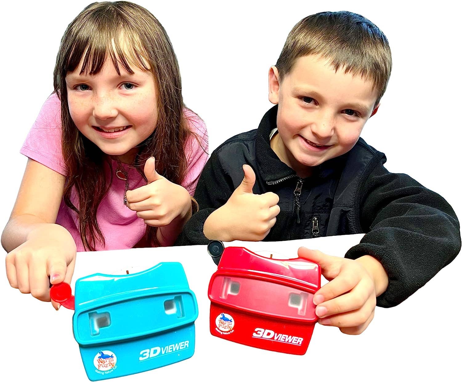 Warm Fuzzy Toys - Wholesale Classic Toy - Kids - WARM FUZZY Toys Big Cats 3D Viewer with 3 Photo Discs3