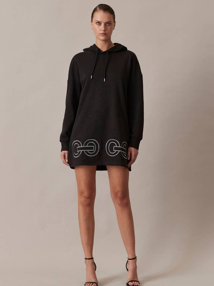 Sweat à capuche femme à coupe ample pour la vente par Looks By Wolfgang Joop