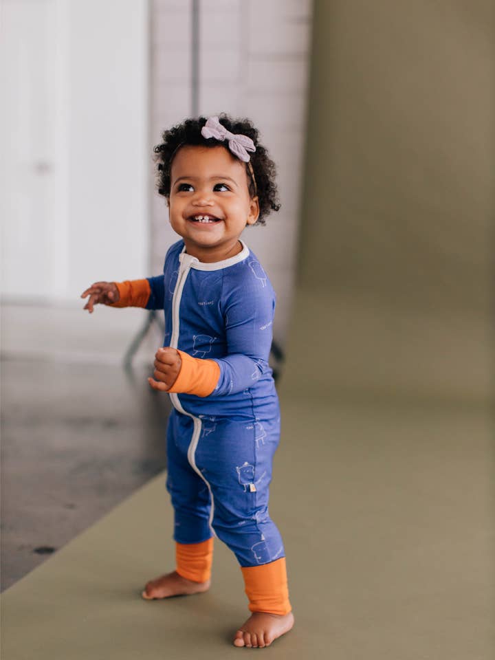 Tangerine Rêve - Wholesale Jumpsuit - Baby - Tartine de Mediterranean Convertible Romper3