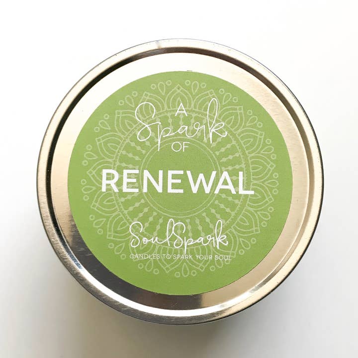 SoulSpark Candles - Wholesale Travel Candles - A Spark of Renewal0