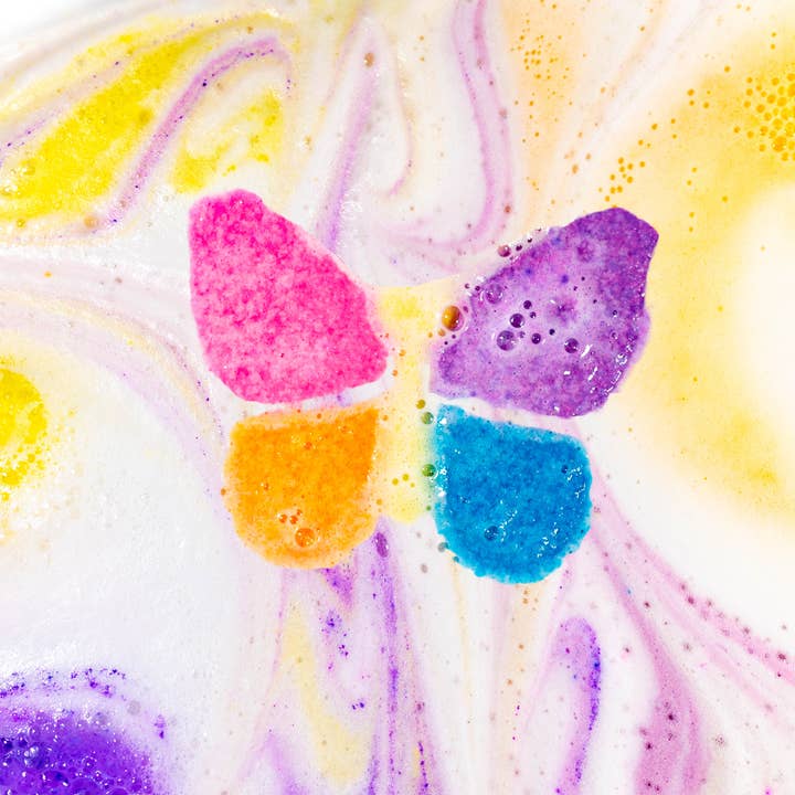 Luxiny Products - Luxurious Bath and Body - Wholesale Bath Bomb/Fizz - Bundle (72) COUNTER DISPLAY WITH 72 Rainbow Burst Bath Bombs1