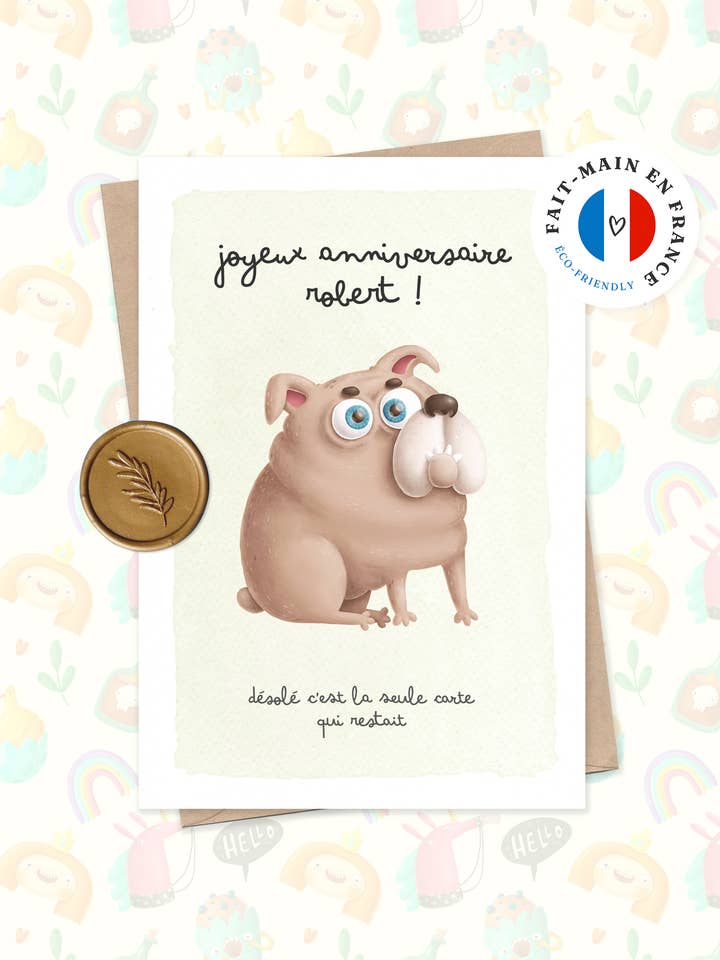 ”Den enda kvar” Födelsedag Humor Card för wholesale av Papeterie Slo