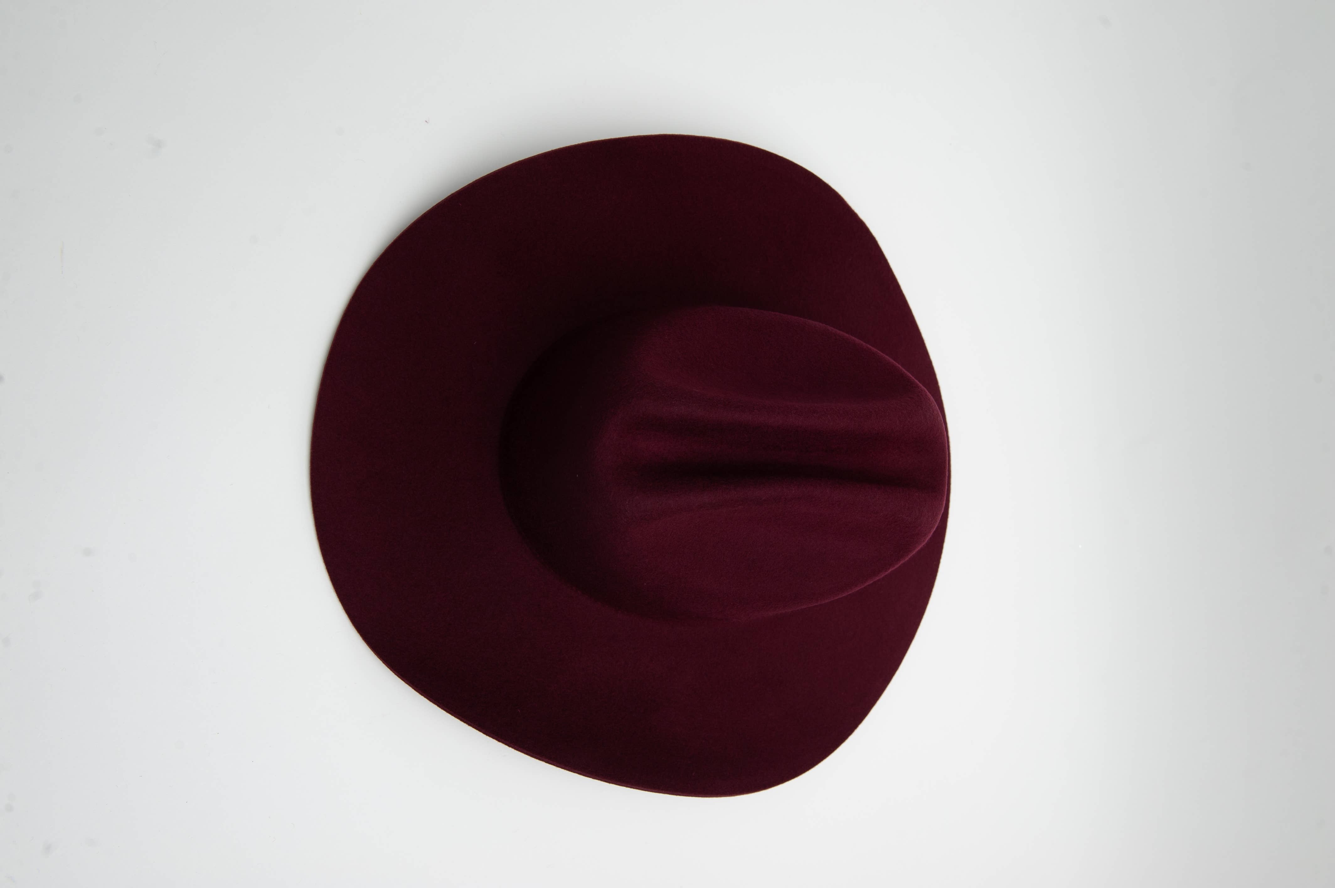 Lucca Couture - Wholesale Cowboyhoed - Dames - Luxe Donkere Cattlemen Wol Rancher Hoed7