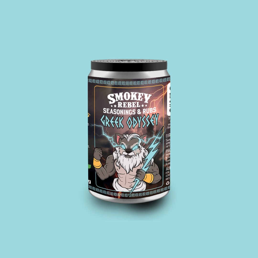 Smokey Rebel – Großhandel BBQ-Rub – Griechische Odyssee Gyros-Gewürzmischung0