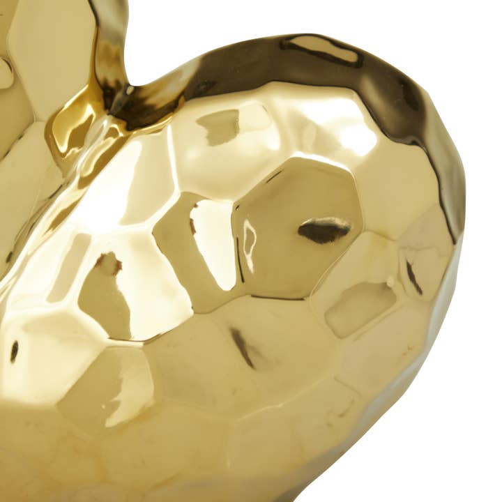 Import Corner - Wholesale Sculpture - A-57194: CERAMIC SCULPTURE 8"W, 8"H8