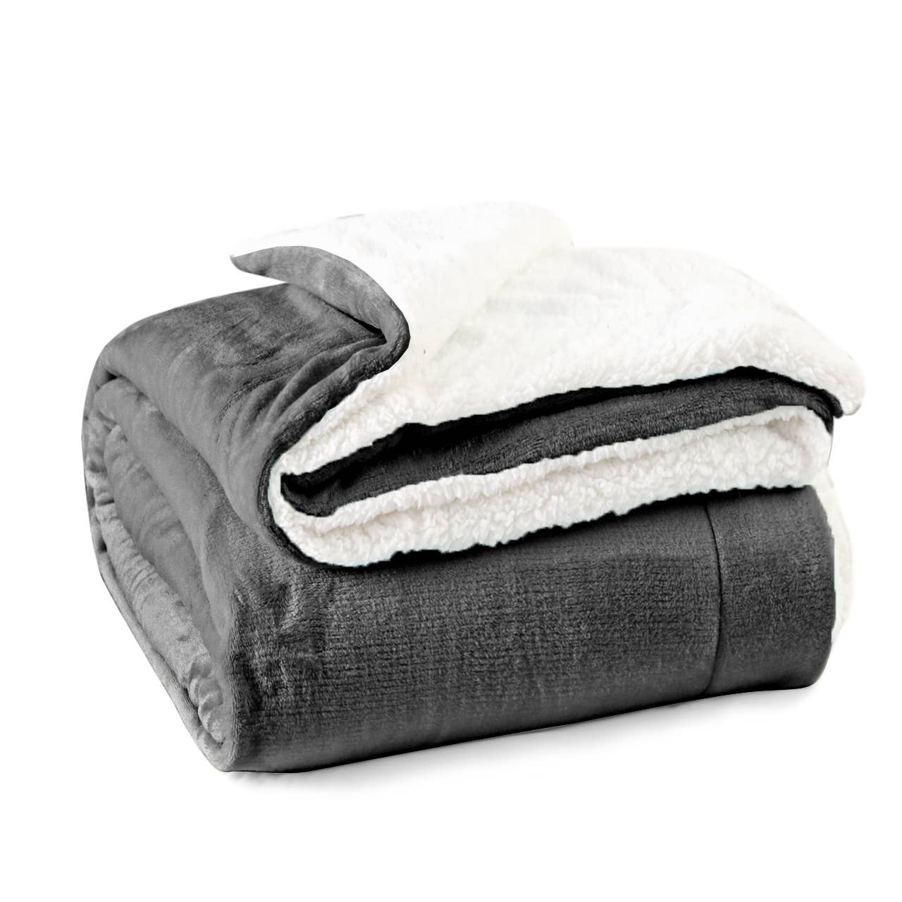 Cottonpassion_US – Engroshandel Sengetæppe – Vendbar Sherpa Fleece tæppe Warm Throw Twin Full/Queen22