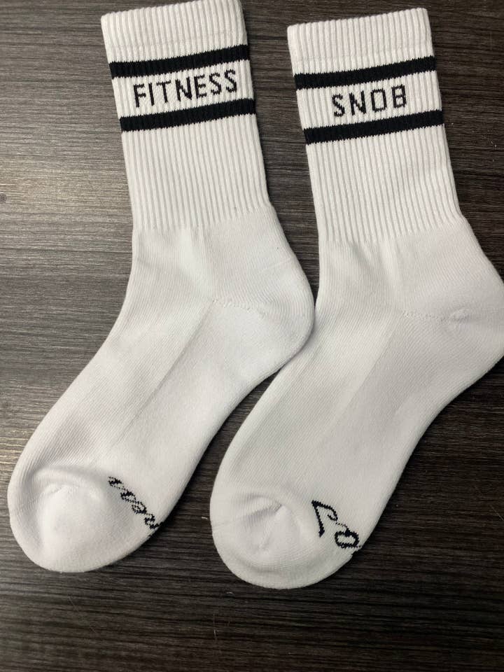 Fitness Snob - Wholesale Socks - Women's - Fitness Snob Athletic Crew Socks6