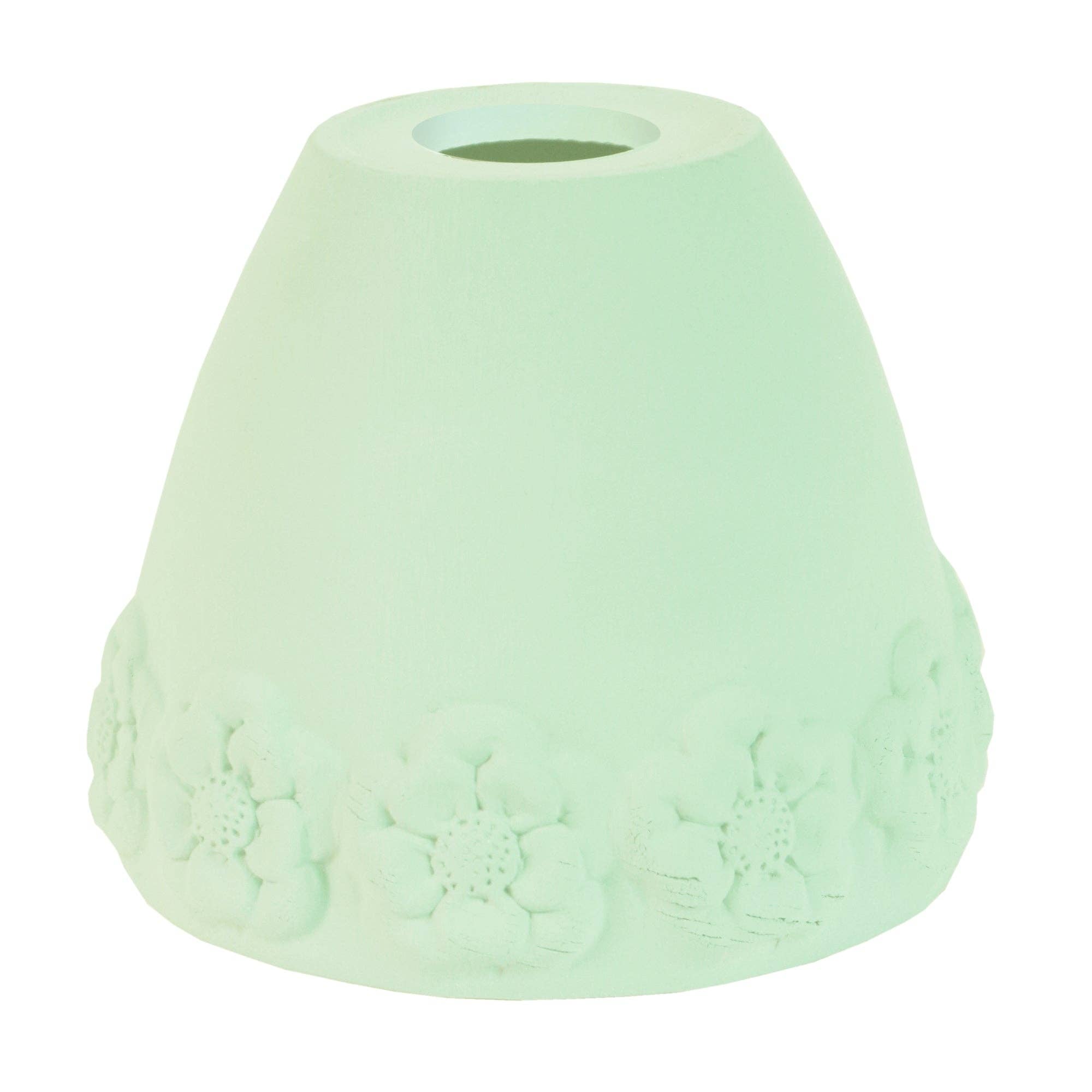 Tosel Shop - Wholesale Lamp Shade - ROSAS - Green Pottery Conical Lampshade0