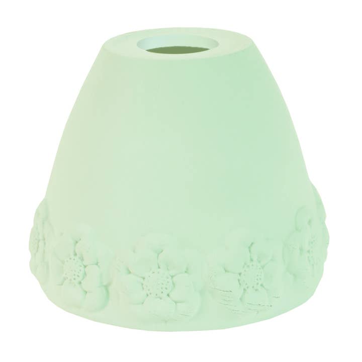 Tosel Shop - Wholesale Lamp Shade - ROSAS - Green Pottery Conical Lampshade