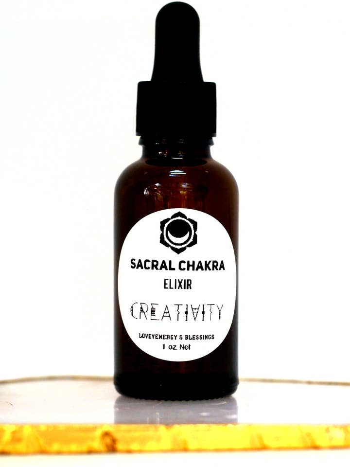 SACRAL CHAKRA Frequency Elixir ~ Vibrational Medicine for wholesale by Loveyenergy & Blessings