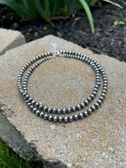 Wholesale Handcrafted 6 mm Navajo Pearl Necklace for your store