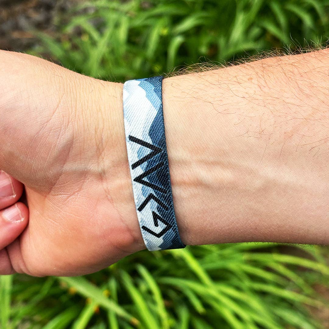 Free Luma - Vente Bracelet tissé/tressé - Bracelet verset biblique NFC Dieux plus grands que les hauts et les bas2