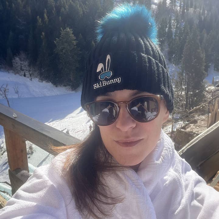 AHDORNED - Wholesale Beanie - Women's - Faux Fur Pom Pom Ski Bunny Hat1