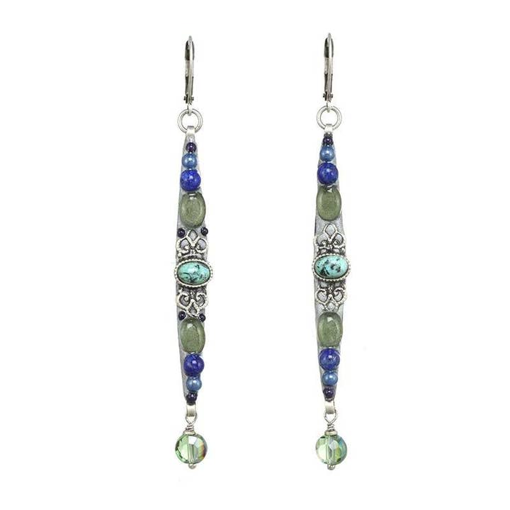 Lake Como Long Earrings for wholesale by Michal Golan Jewelry