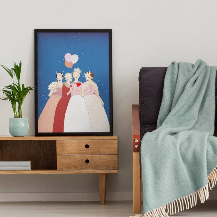 Flapper Girl Print for wholesale by Irena Sophia