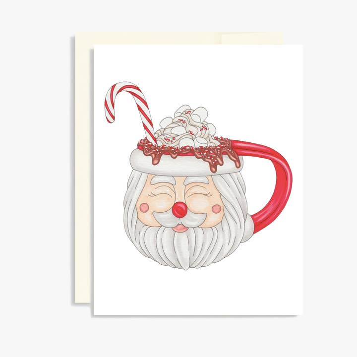 Tarjeta Santa Mug para venta al por mayor de Keepsake Studio