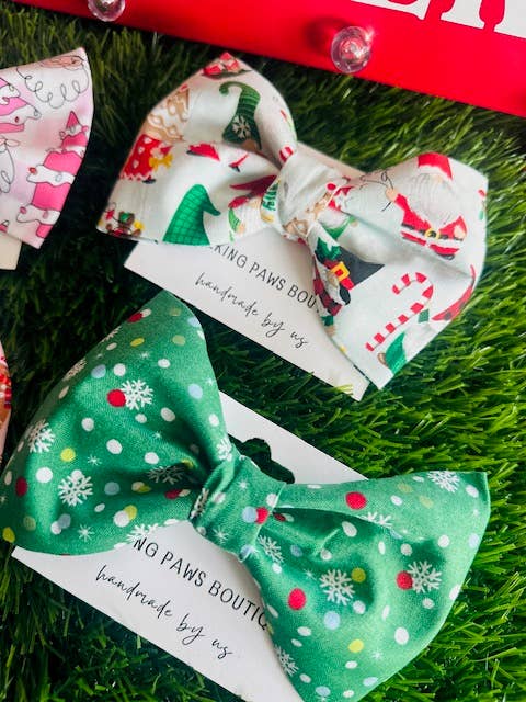 Walking Paws Boutique - Wholesale Pet Bow Tie - Dog - Assortment pet bowties, adjustable and removable, holiday 3