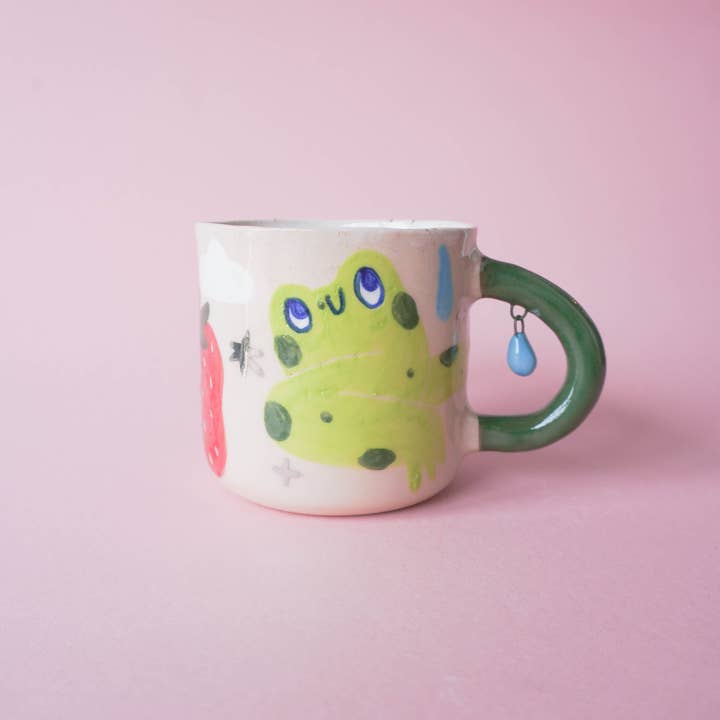 Rosi Tooth - Wholesale Coffee Mug - Frog Hollow Ceramic Mug1