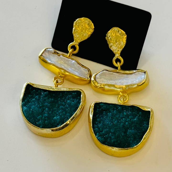 Anahi Statement Øreringe for engroshandel hos Gemajesty Jewellery