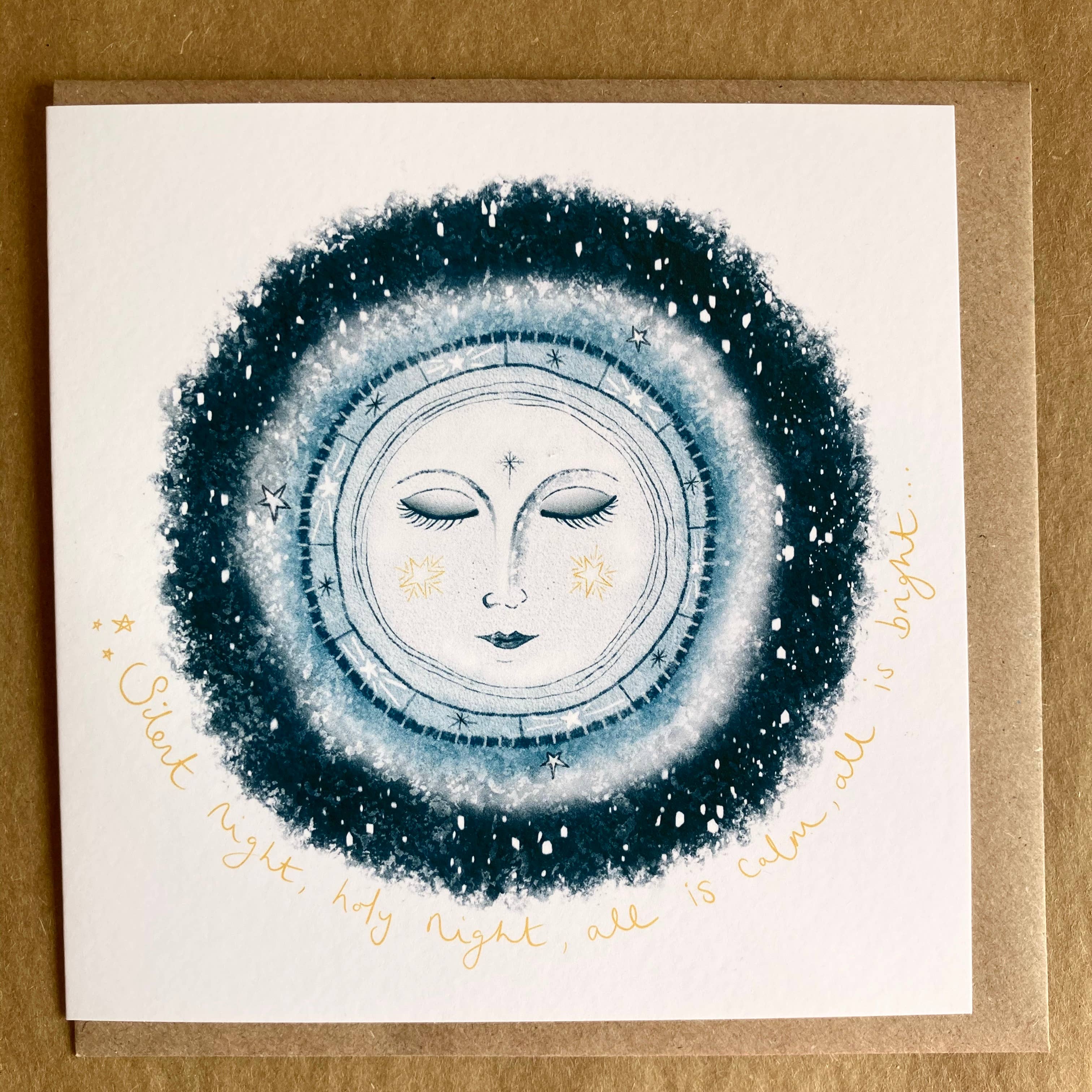 deer dawn – wholesale Everyday greeting card – Silent Night1