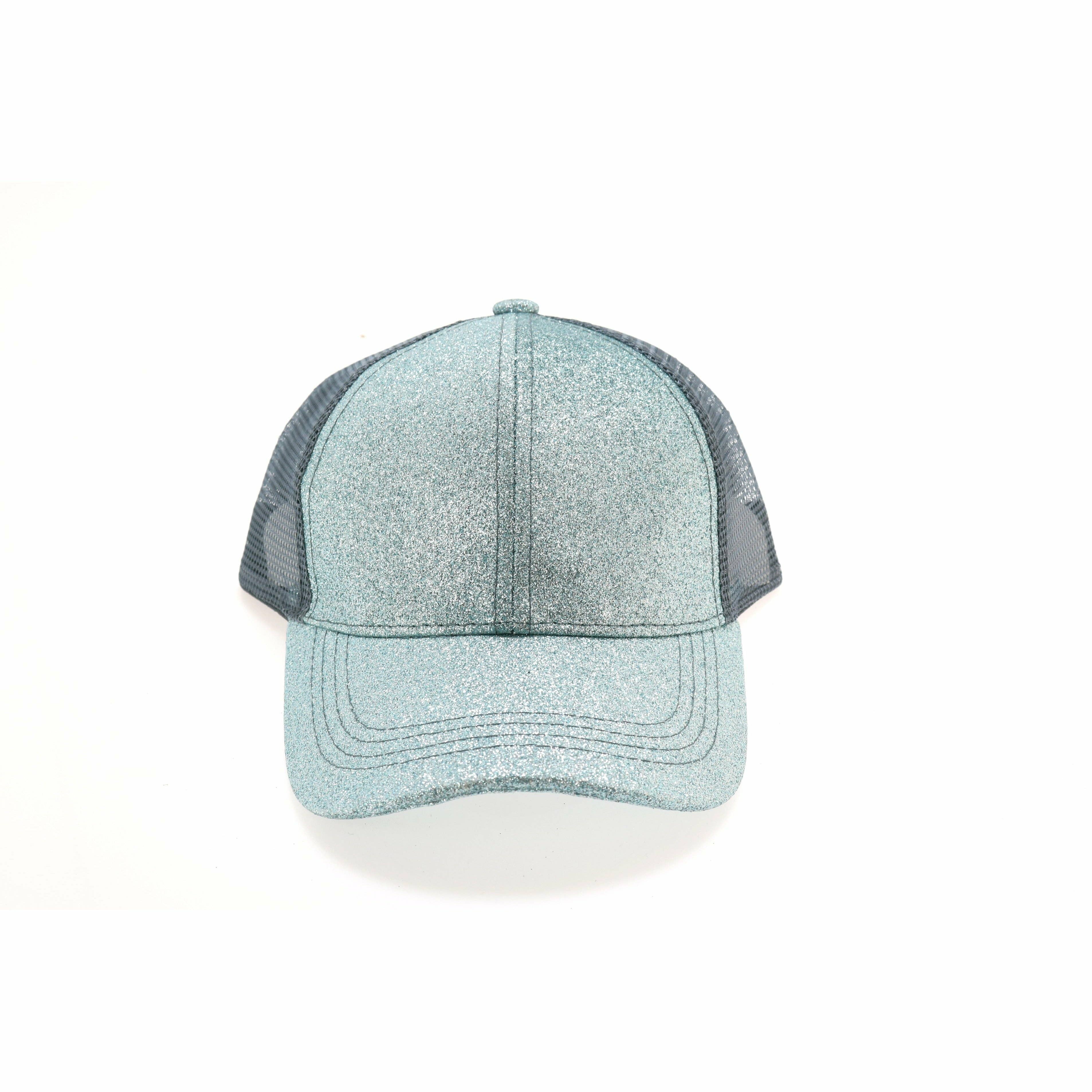 C.C Beanie - Vendita all'ingrosso Cappellino da baseball - Bambini - Berretto da baseball CC a coda di cavallo glitterata per bambini4