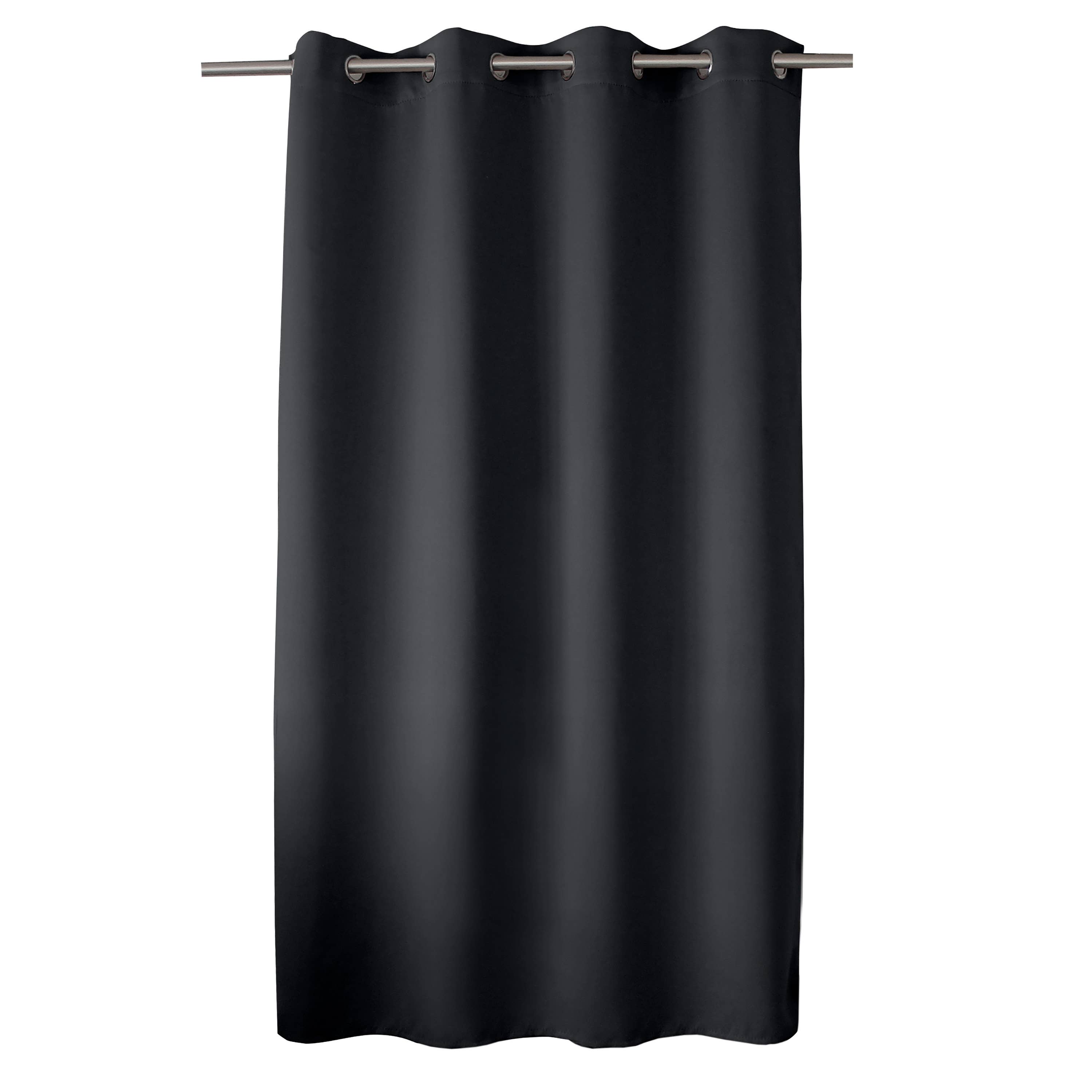 DECOSTARS - CmaDECO - Wholesale Curtain - Blackout Curtain with Grommets, 140x180cm, Licorice Collection34