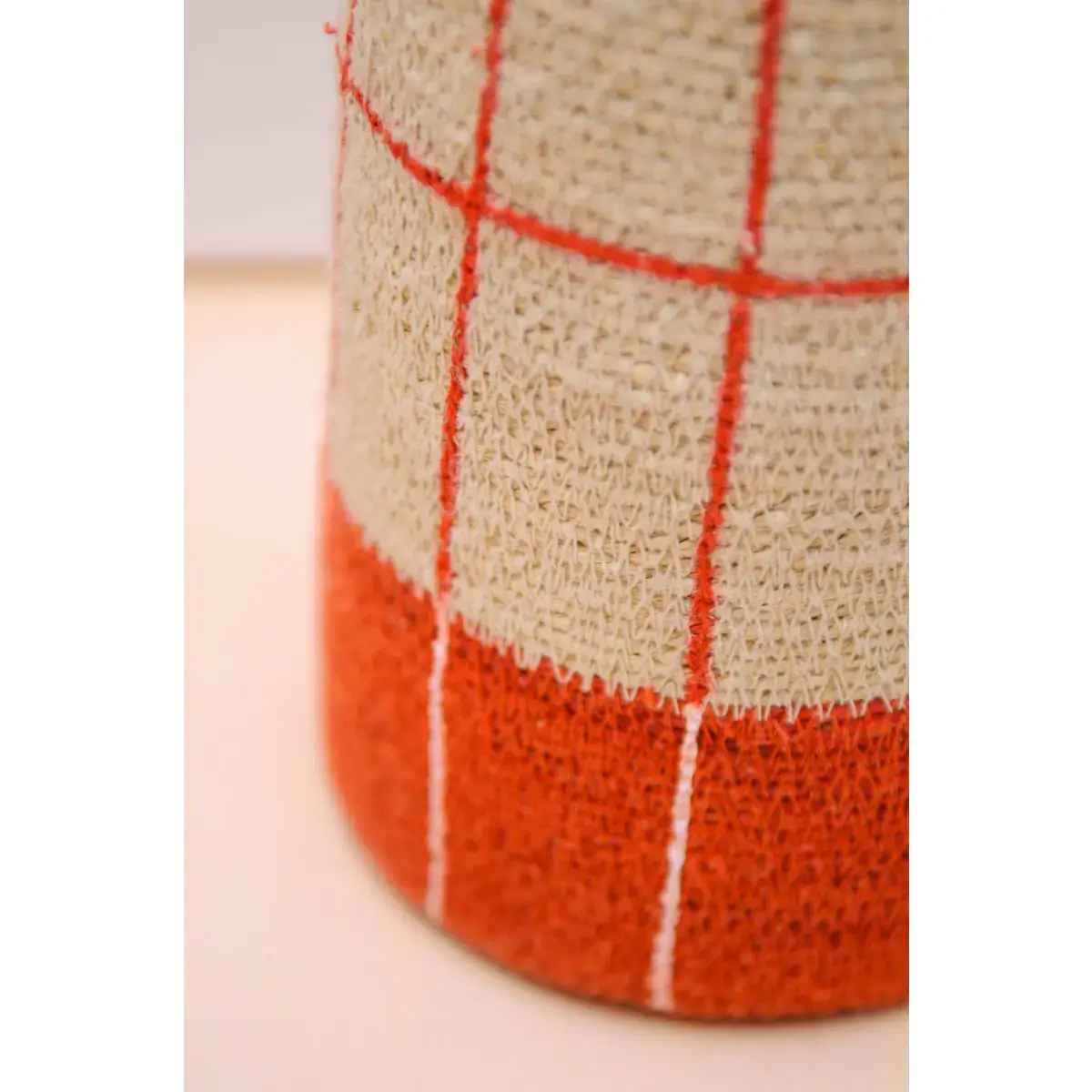 B A O B A B - Maison - Wholesale Basket - TRIBAL RED JONC Basket2