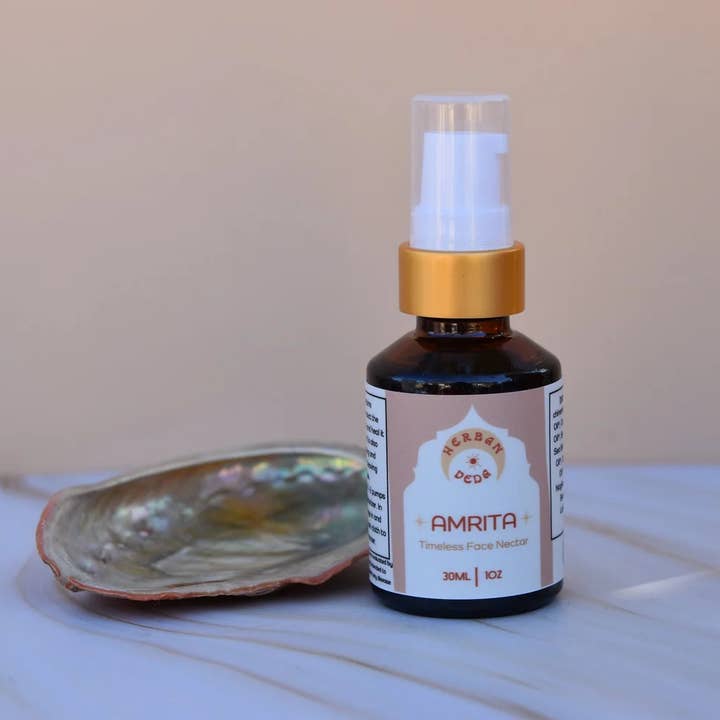 Néctar de rosto atemporal Amrita por atacado de Herban Veda