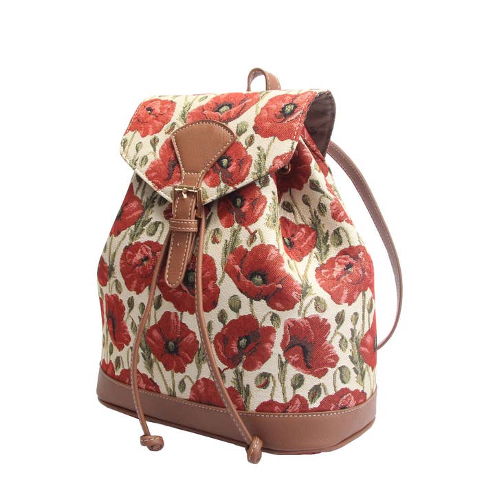 SignareArt - Wholesale Backpack - Women's - RUCK-POP | POPPY RUCKSACK1