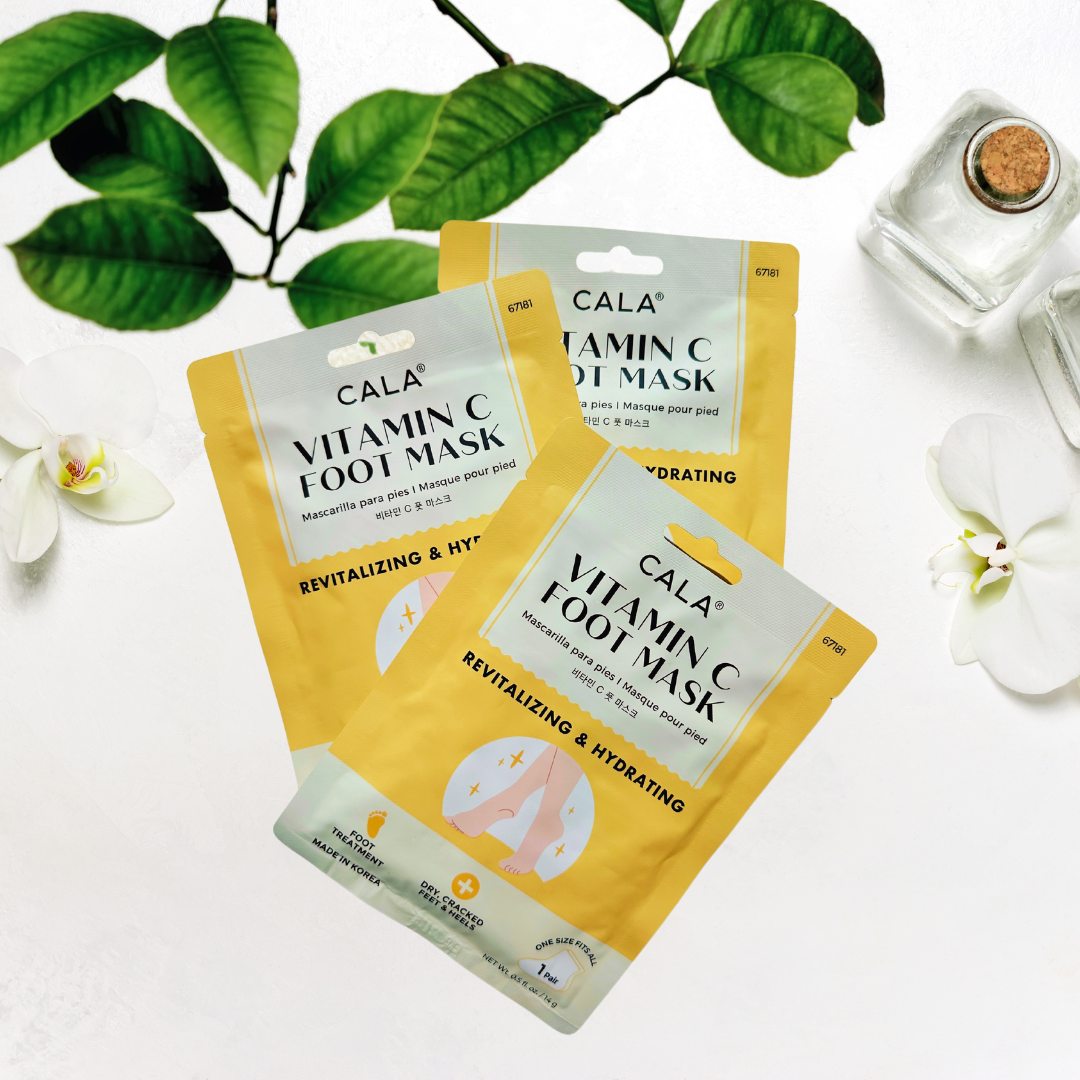 Best Beauty Group - Wholesale Foot Mask - CALA Vitamin C or Collagen Foot Mask Treatment3