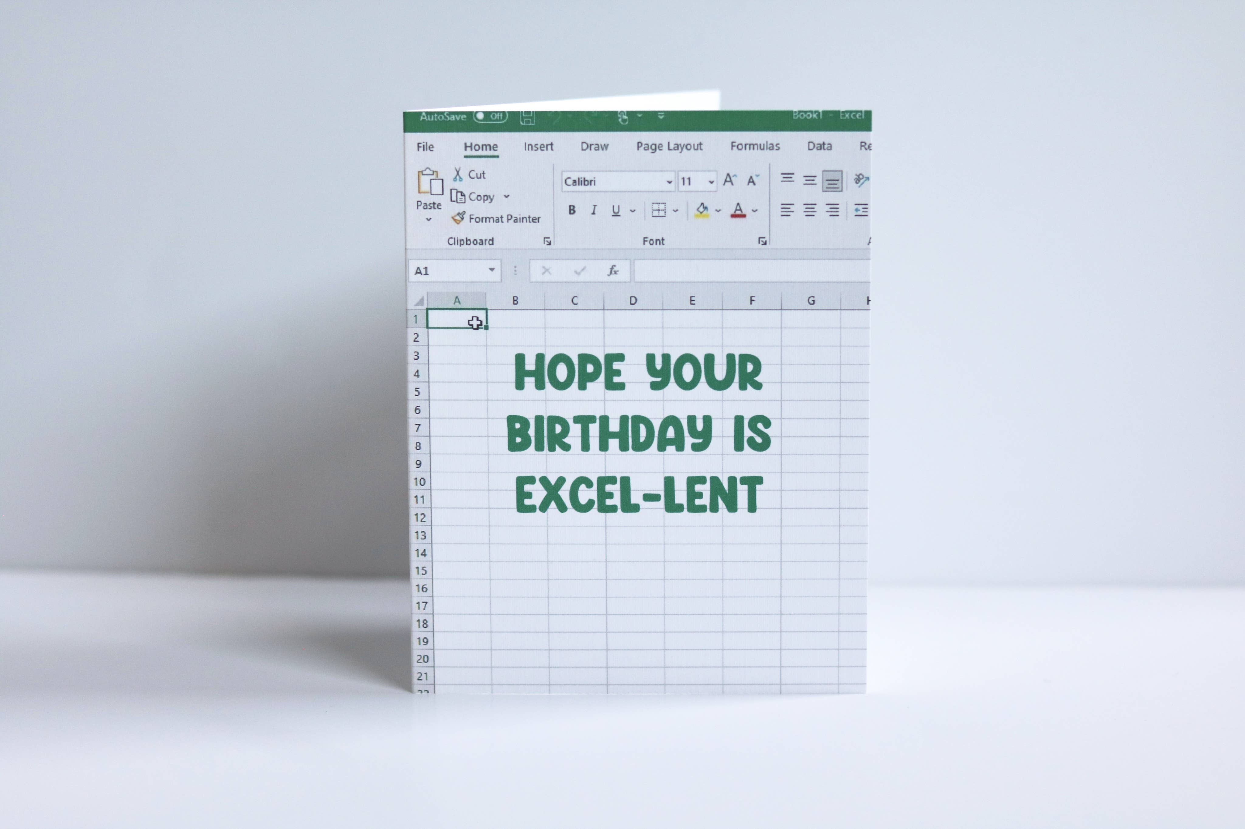 Kelly Scott Design Co - Wholesale Birthday Card - Excel Birthday Card2
