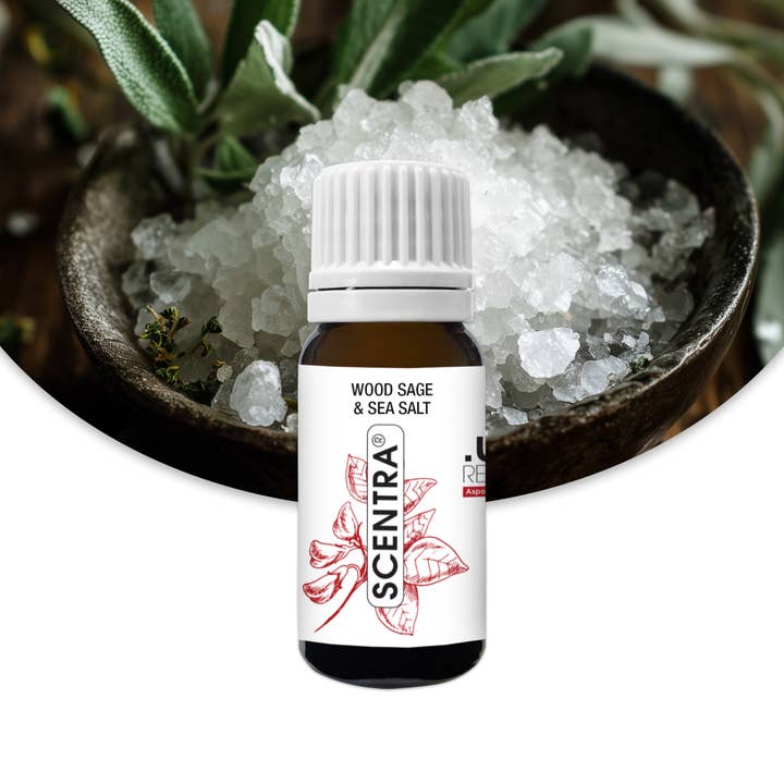 Salvia Sclarea & Sale Marino - Olio Profumato per la vendita all'ingrosso da parte di Aspol Scentra GmbH