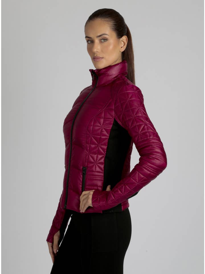 Blanc Noir - Wholesale Puffer Jacket - Women's - Lightweight Down Filled Packable Puffer JLS/NB6