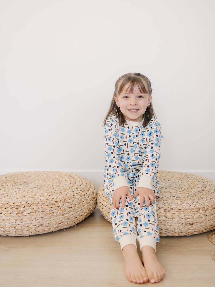 Henry Drew Collection - Wholesale Lounge Set - Kids - Everyday Long Sleeve | Wild Flower1