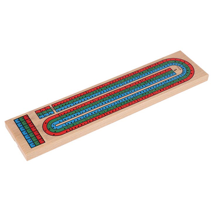 Outset Games and Cobble Hill Puzzles - Wholesale Card Game - Cribbage Board (Wood)