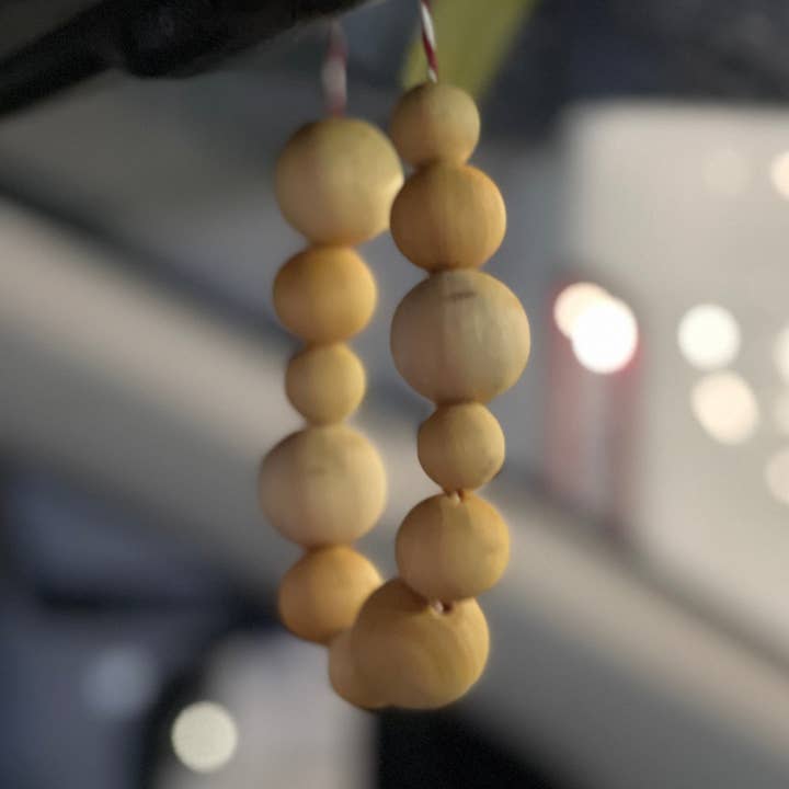 Natural car freshening beads - Daily Mediation scent for wholesale by Bumble&Blue Staging