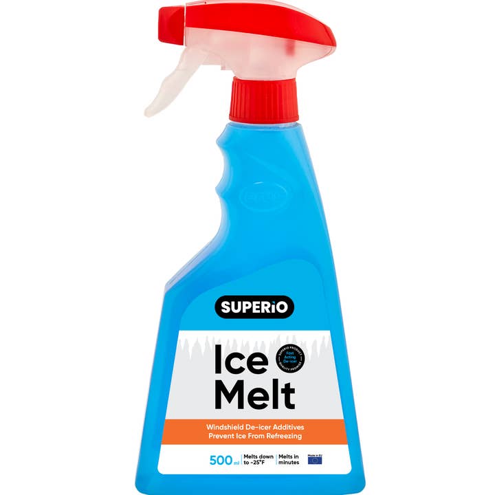 De-Icer Windshield Spray, Car Ice Melt Spray, 16 OZ - EA for wholesale by Superio Brand