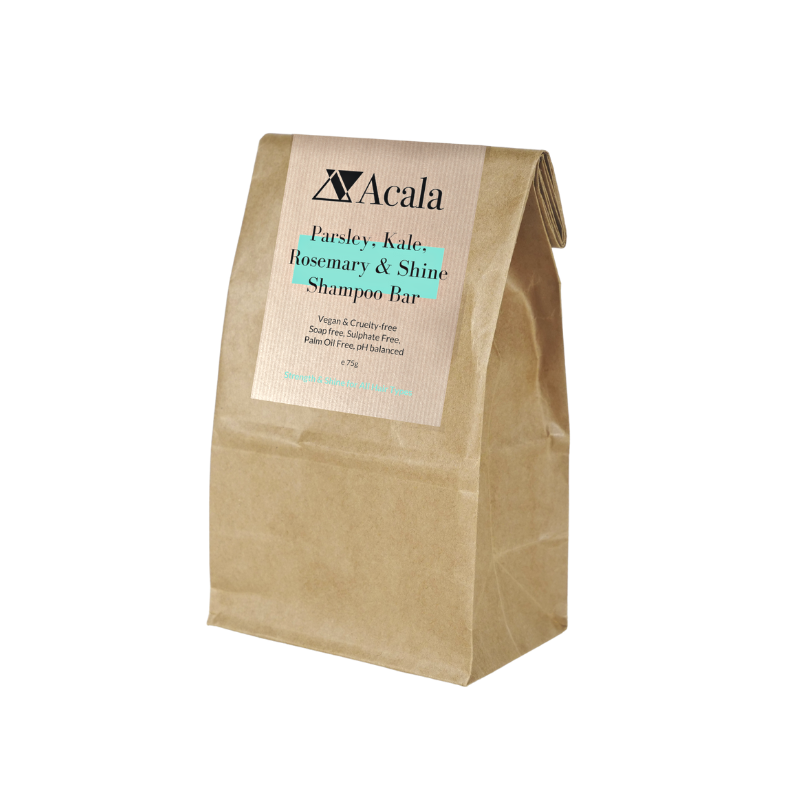 Acala Online – wholesale Shampoo puck/solid shampoo – Parsley, Kale, Rosemary & Shine Shampoo Bar from ACALA6