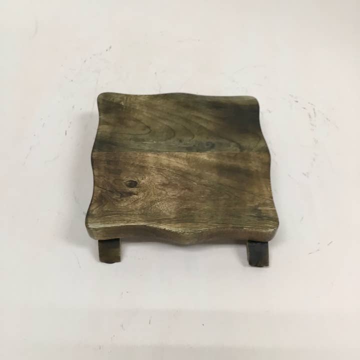 India Handicrafts Inc - Wholesale Decorative Tray - Antique Wood Tray