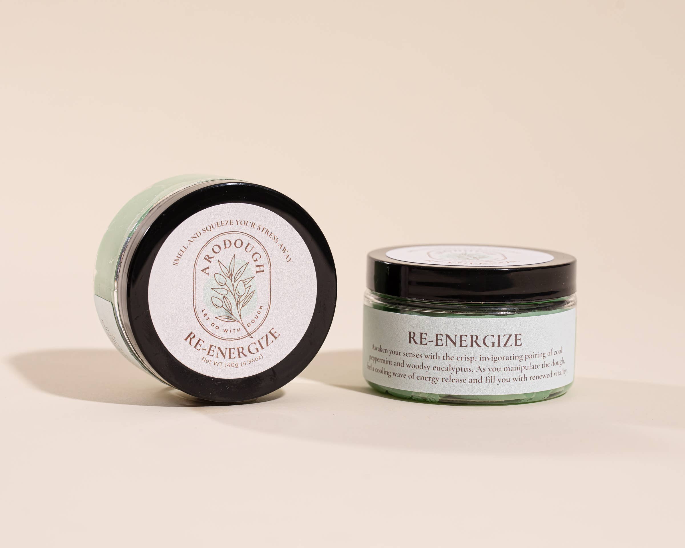 AroDough - Wholesale Stress Relief Ball/Dough - Sensory Stress Relief Aromatherapy Dough: RE-ENERGIZE1