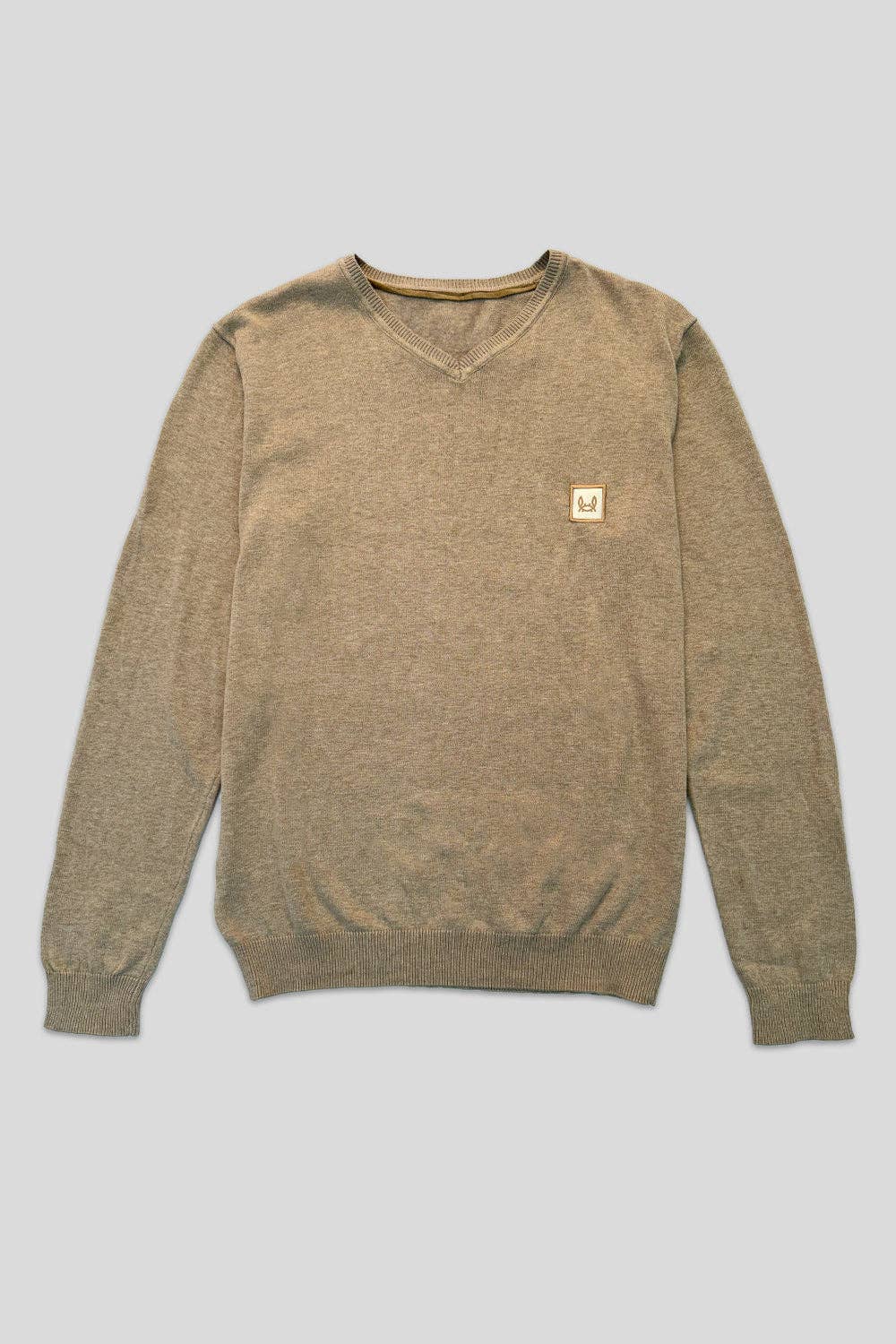 Custi Mikelo: Men's Clothing & Christmas Gifts - Wholesale Knit Sweater - Men's - Beige Elbow Jersey2