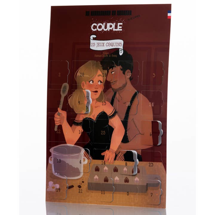 CALENDRIER EVENEMENT - Venta al por mayor Calendario de Adviento - Calendario antes y después 25 juegos traviesos enamorados1