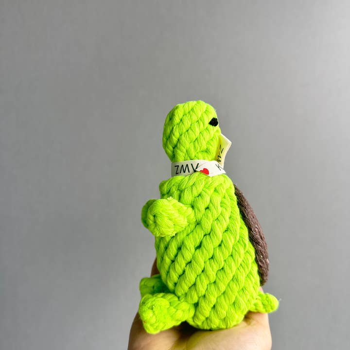 Monli Pets Toys - Wholesale Pet Toy - Cat/Dog - Eco-Turtle Dog Rope Toy | Handmade Dog Chew Toy
