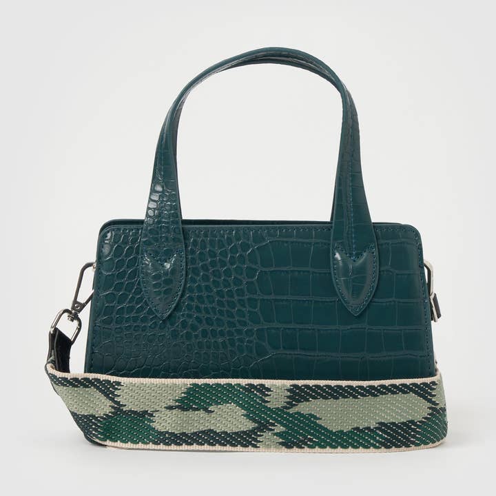 August Crossbody - Green for wholesale by Urban Originals