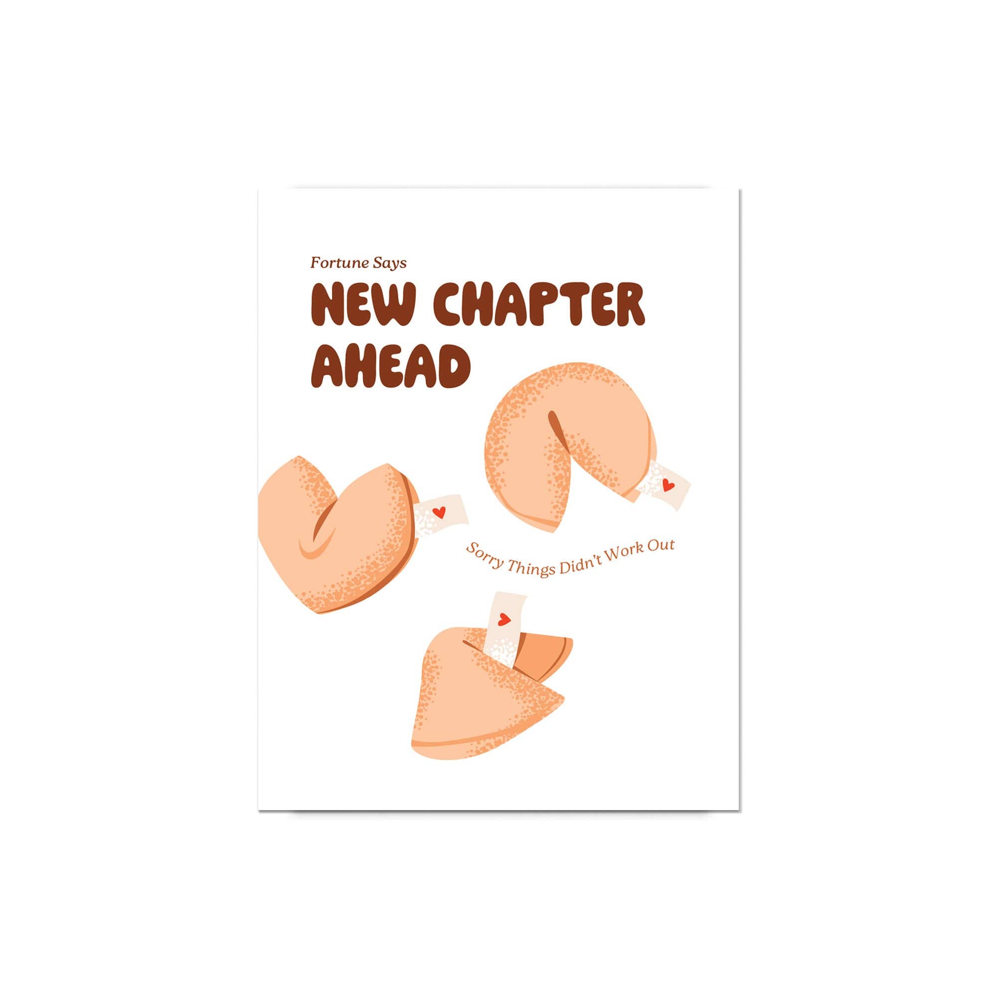 Cute Asian Cards - Wholesale Sympathy Card - Fortune Cookie Divorce Cards | Chinese Asian Break Up Greetings for Friends2