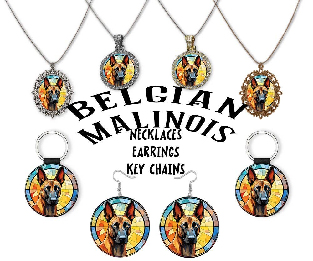 belgian malinois jewelry